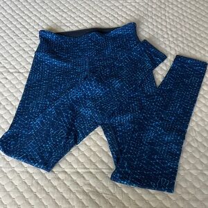 lululemon athletica Electric Blue Leggings